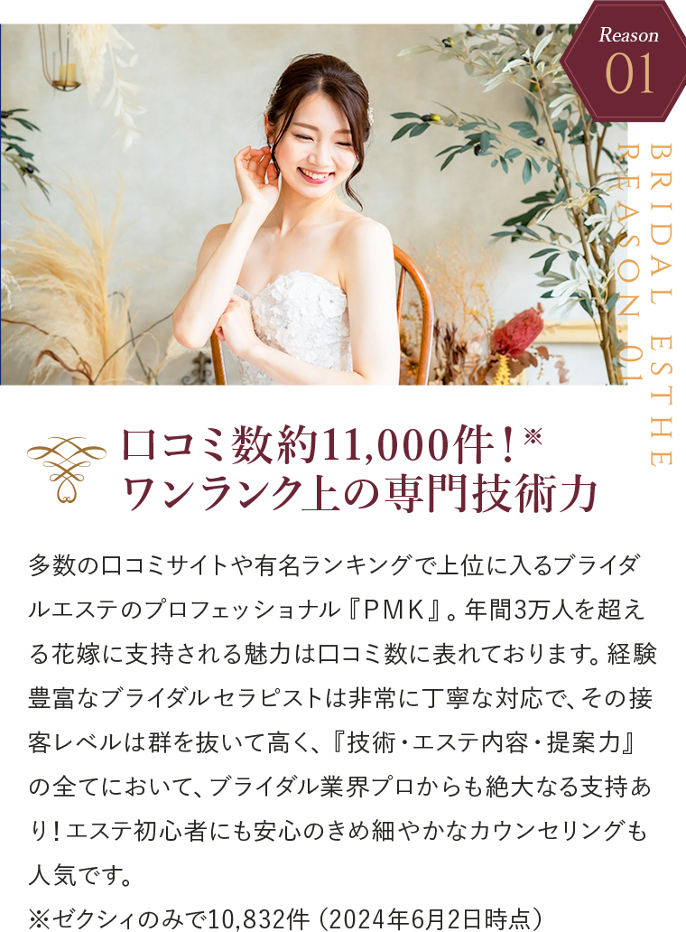 口コミ数10000件！ワンランク上の専門技術力